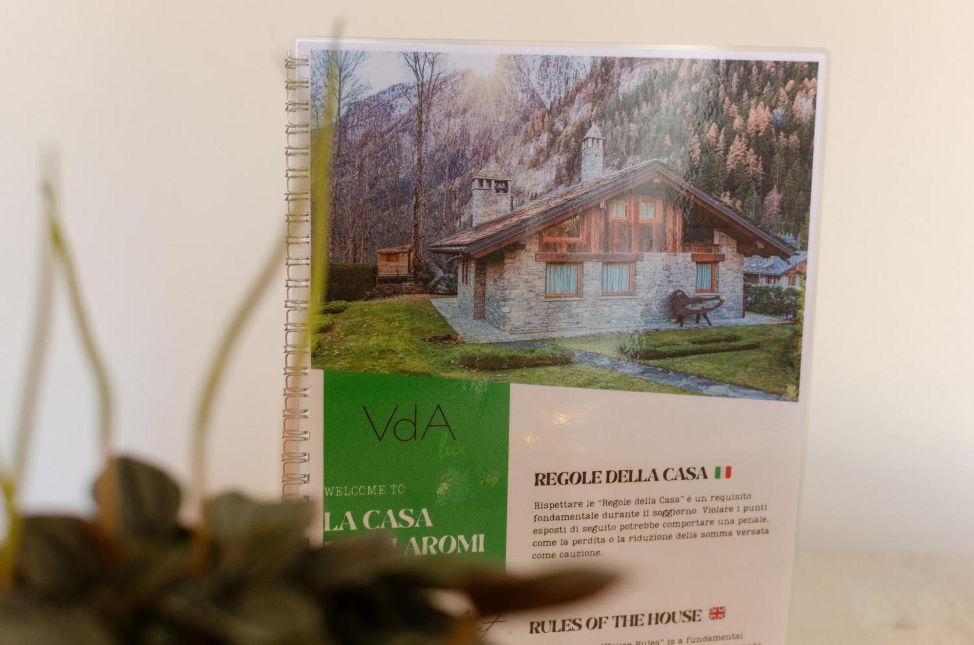 La Casa Degli Aromi - Vista Montagna E Relax Villa Aosta Bagian luar foto